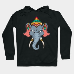 Indian elephant Hoodie